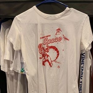Zara White T-Sirt